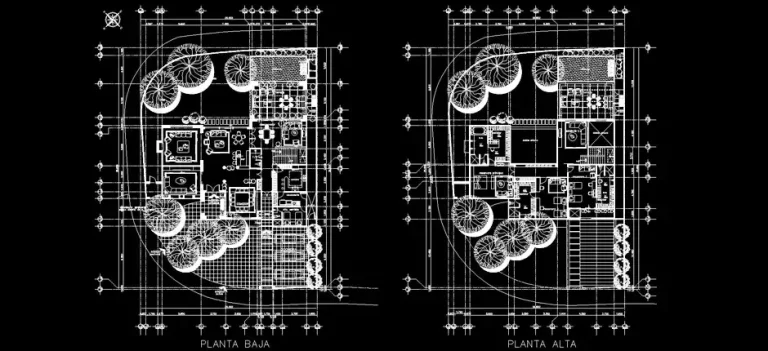 Télécharger des plans de maison sur terrain irrégulier gratuits DWG